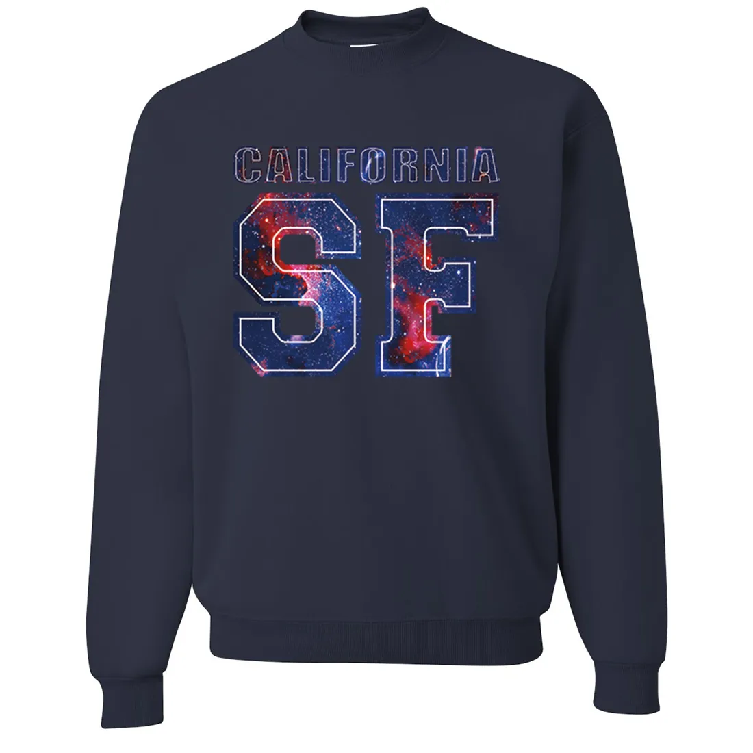 California SF Nebula Crewneck Sweatshirt
