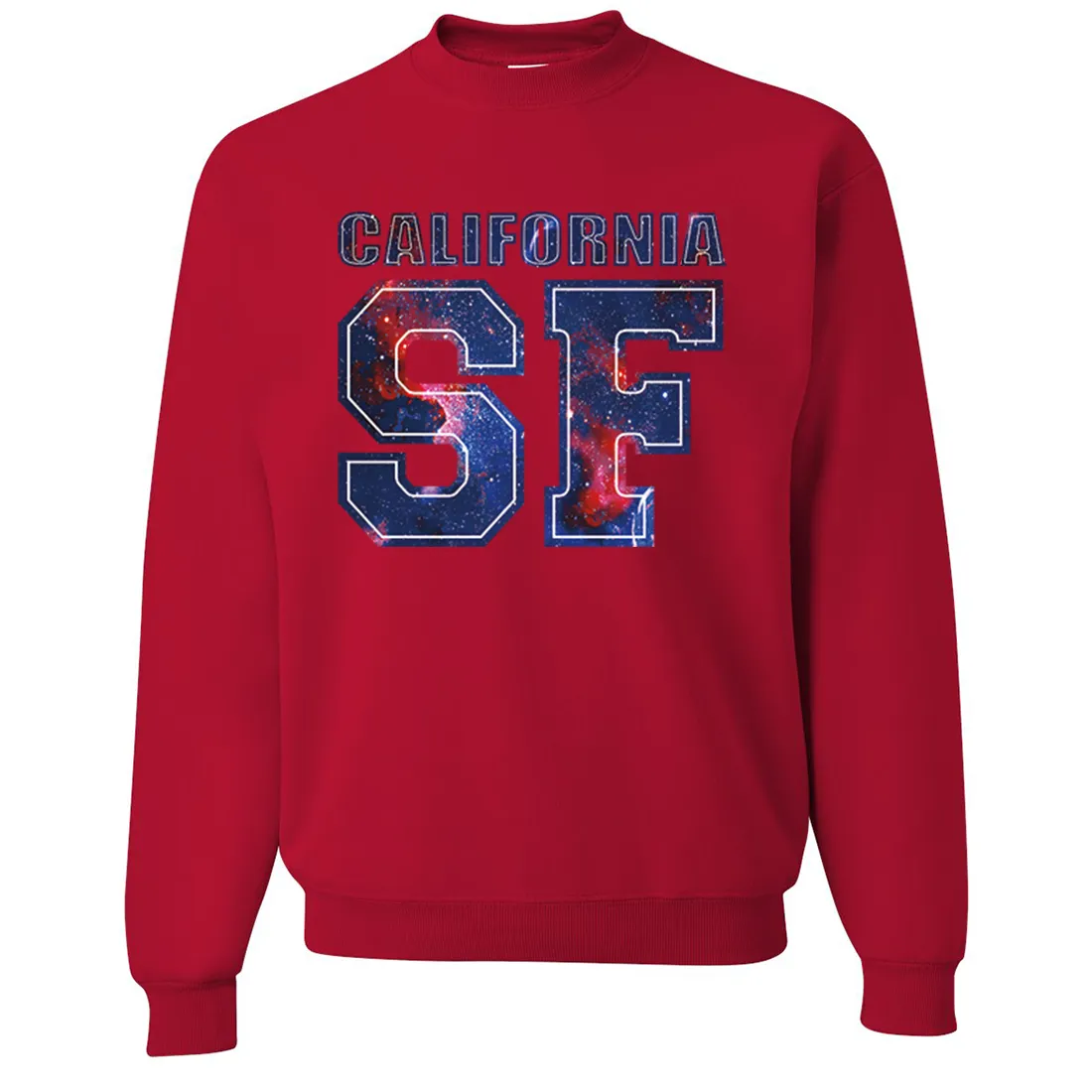 California SF Nebula Crewneck Sweatshirt