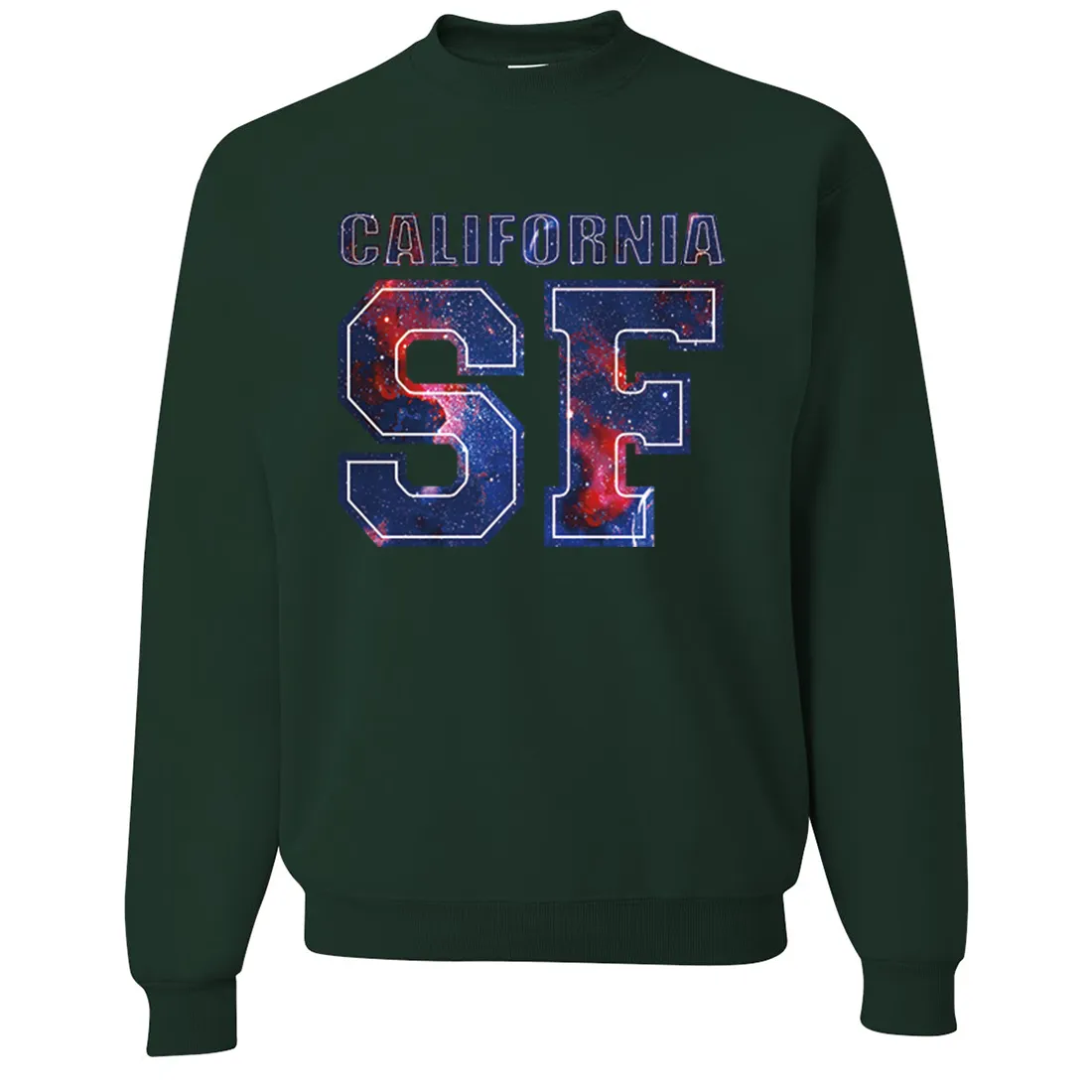 California SF Nebula Crewneck Sweatshirt