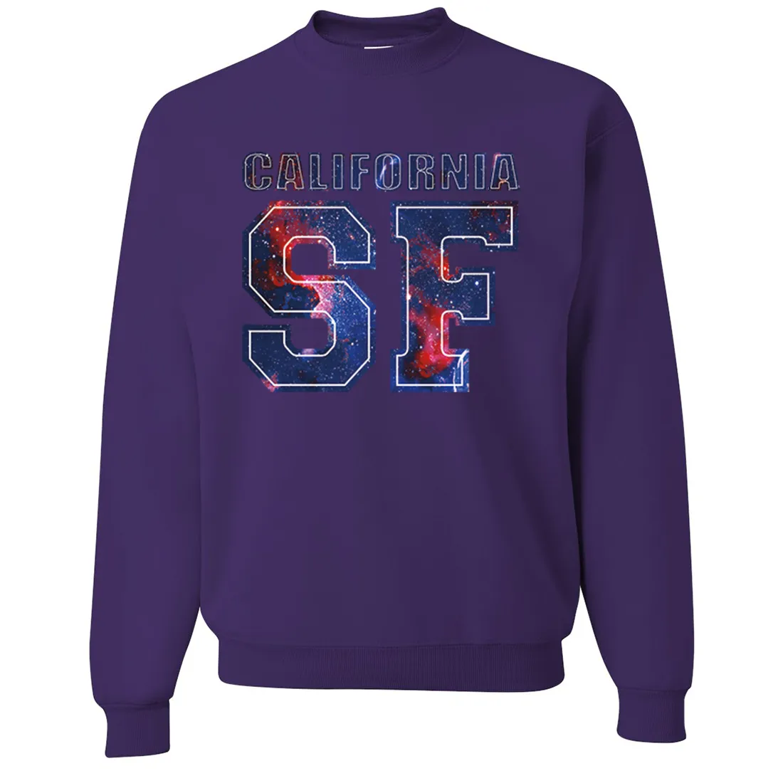 California SF Nebula Crewneck Sweatshirt