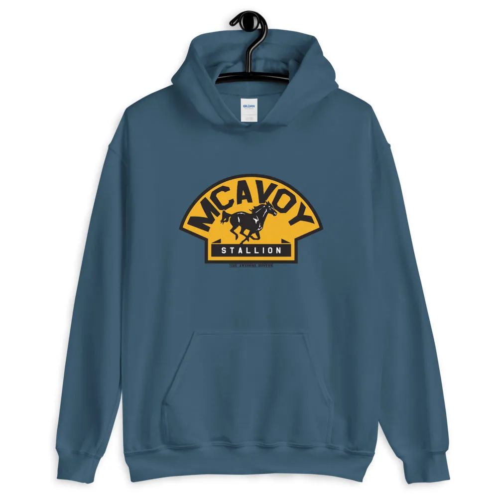 Charlie McAvoy Stallion Hockey Hooded Sweatshirt