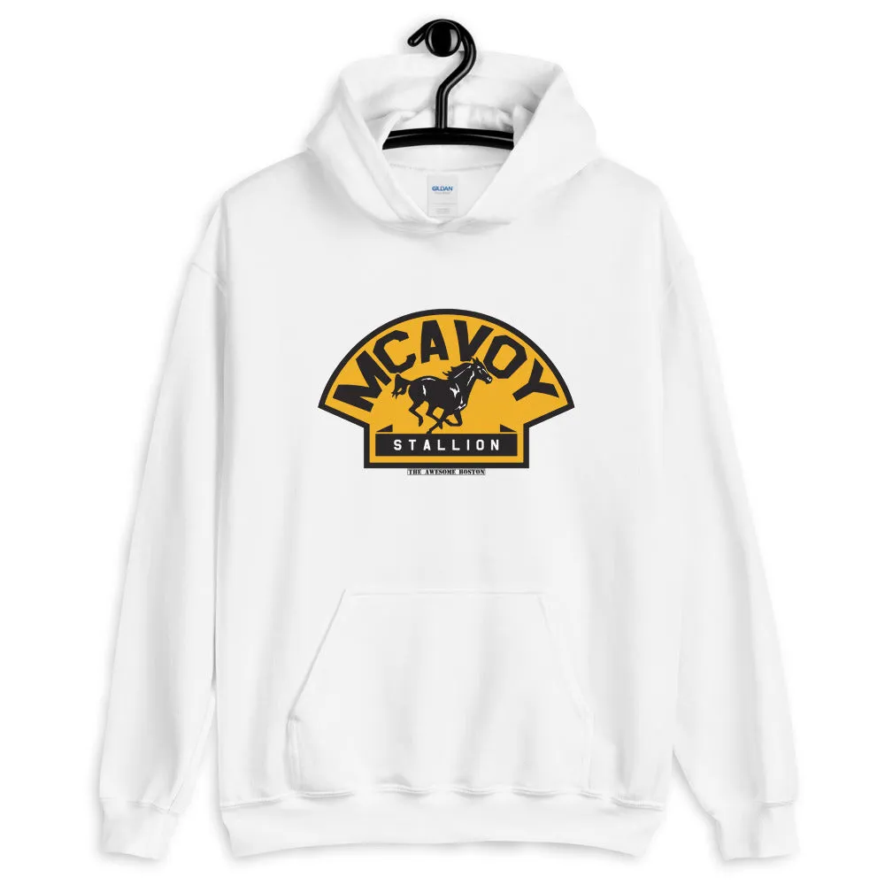 Charlie McAvoy Stallion Hockey Hooded Sweatshirt