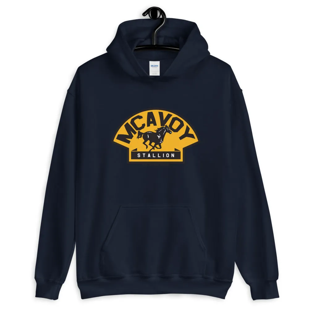 Charlie McAvoy Stallion Hockey Hooded Sweatshirt