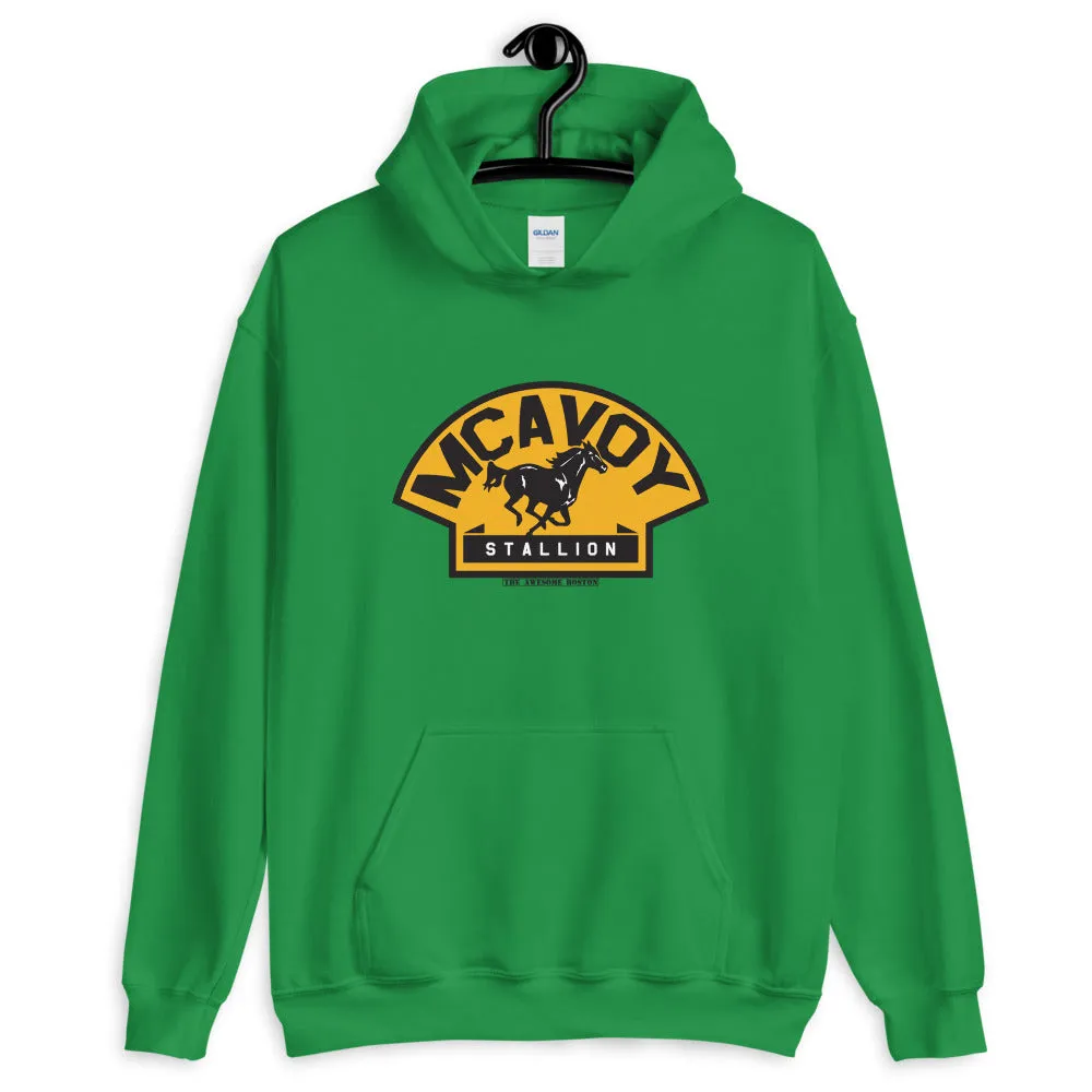 Charlie McAvoy Stallion Hockey Hooded Sweatshirt