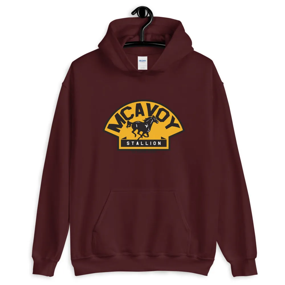 Charlie McAvoy Stallion Hockey Hooded Sweatshirt