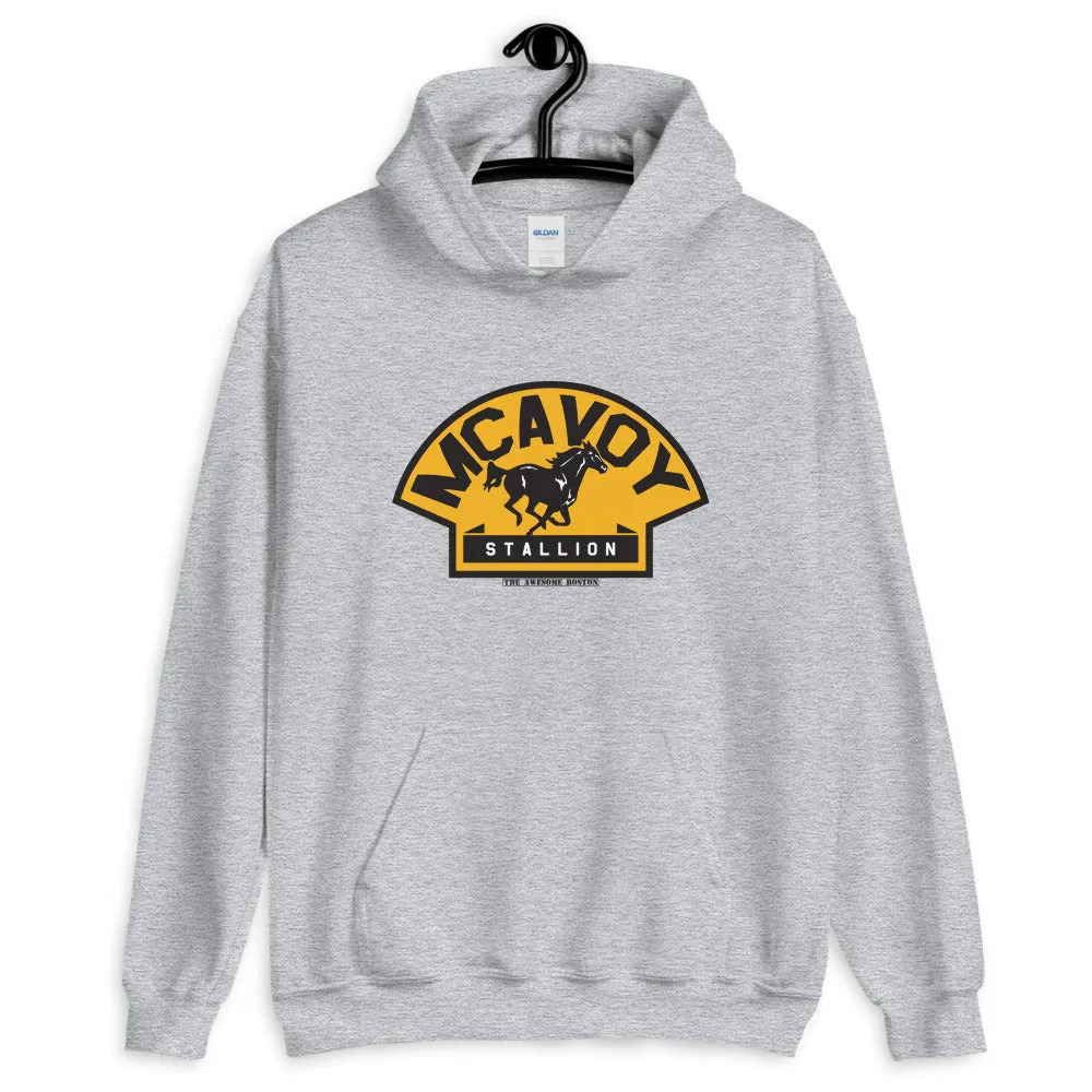 Charlie McAvoy Stallion Hockey Hooded Sweatshirt