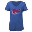 Chicago Cubs Youth Girls Blue Gen2 Baseball Shirt