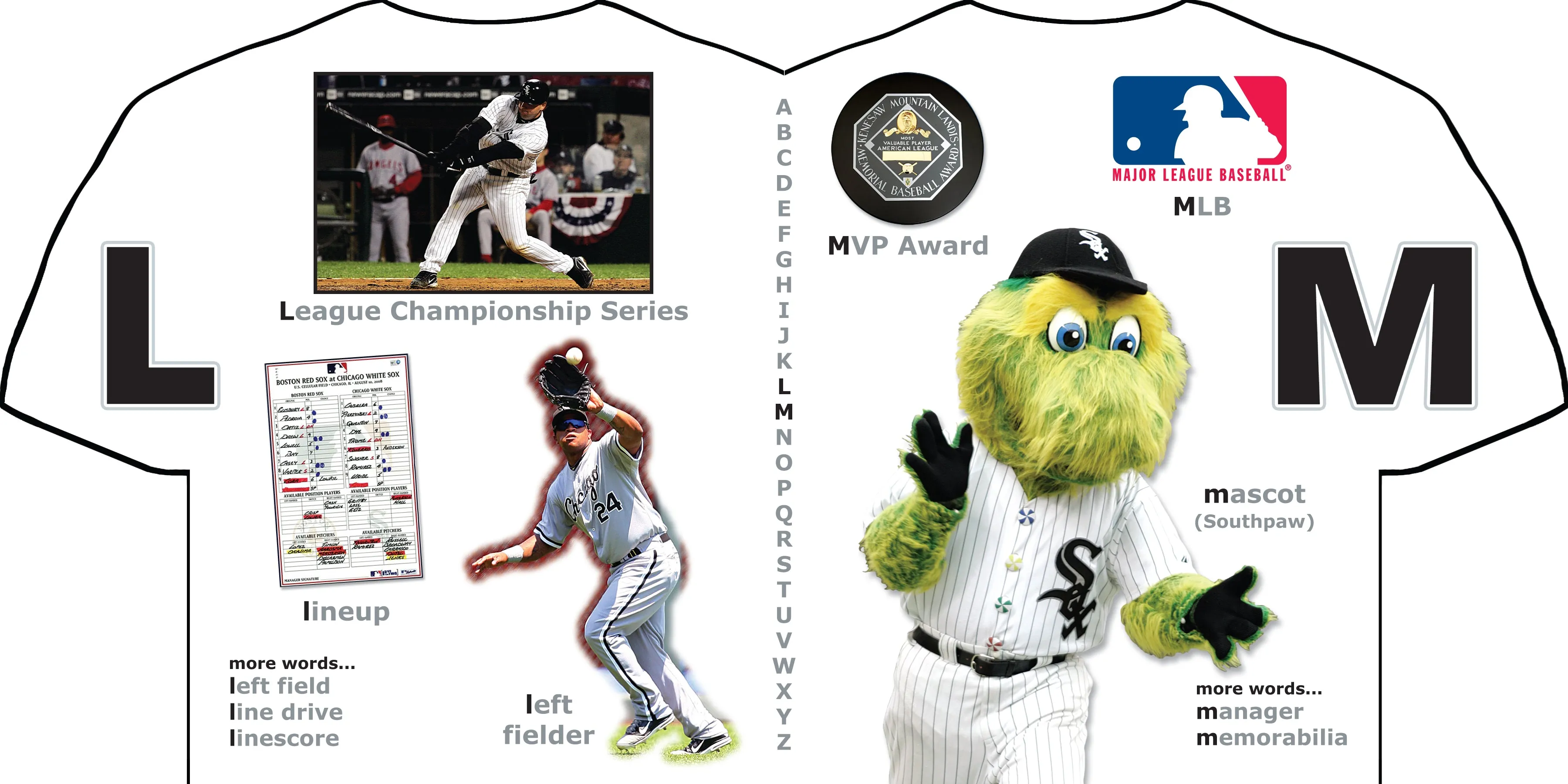 Chicago White Sox ABC Board Book