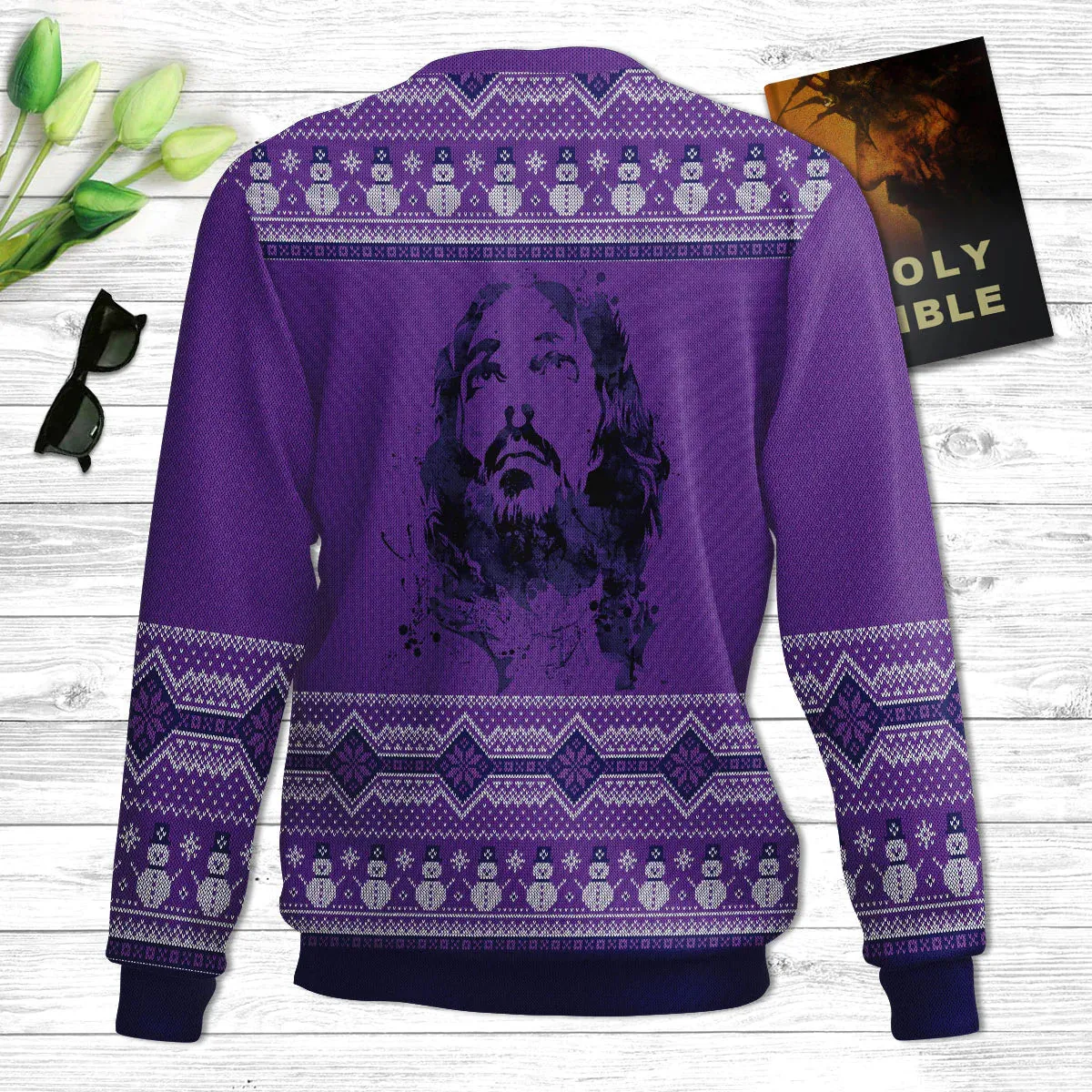Christianartbag 3D Sweater, With God All Things Are Possible, Unisex Sweater, Christmas Gift.