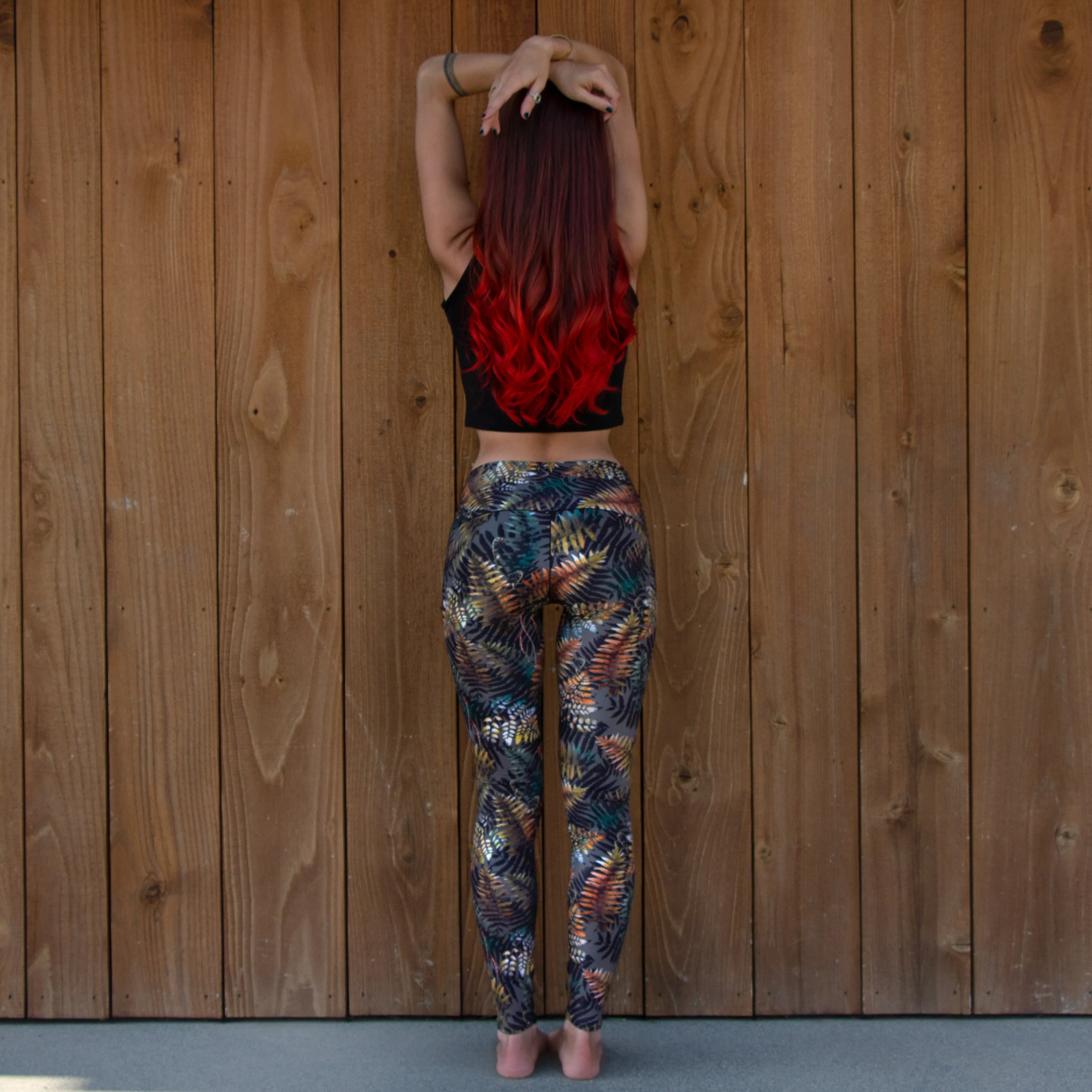 Cinnamon Fern Yoga Legging
