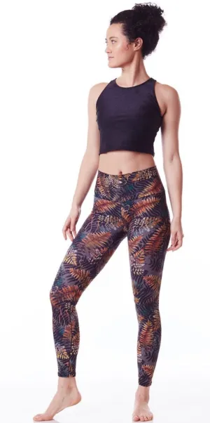 Cinnamon Fern Yoga Legging