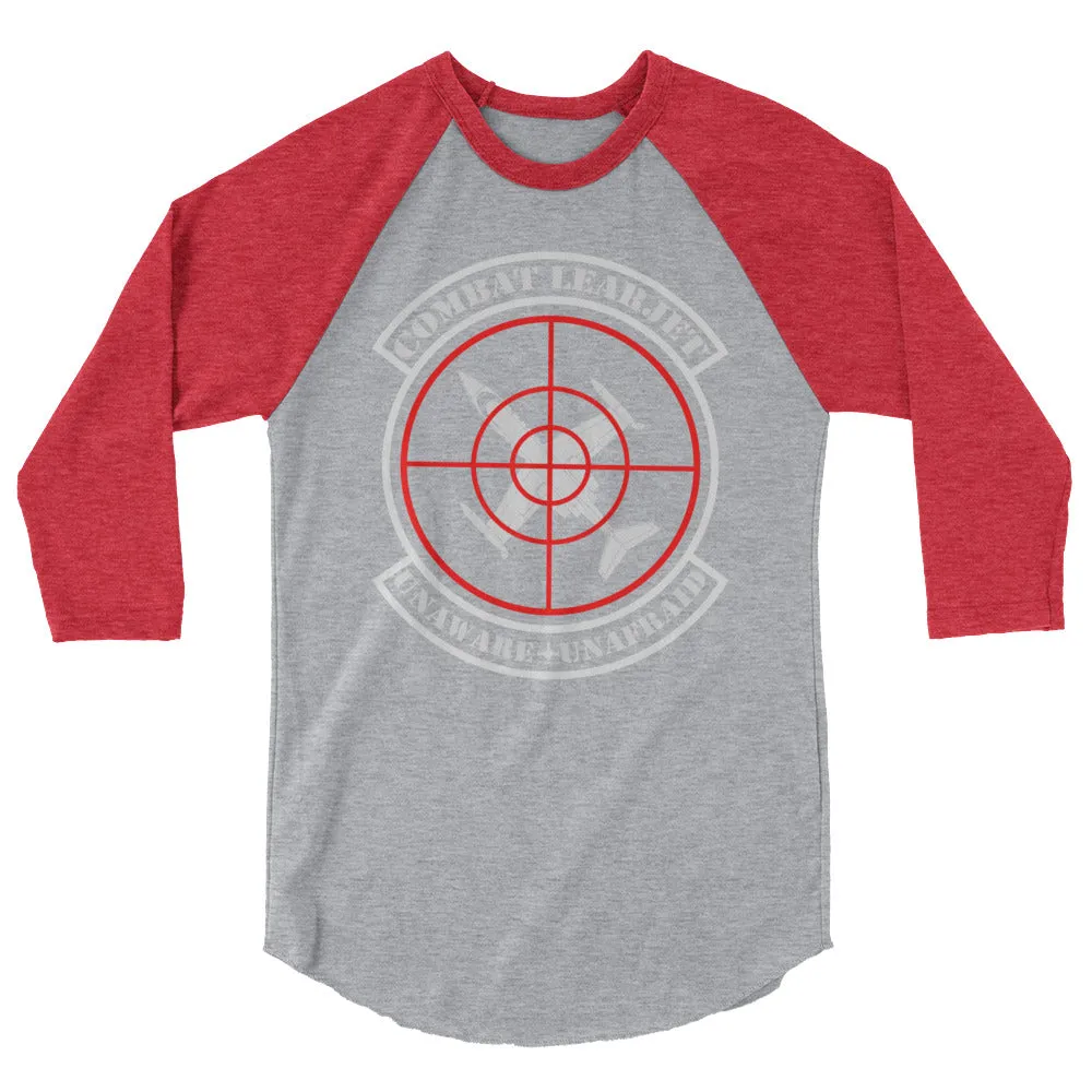 Combat Learjet Baseball T-Shirt