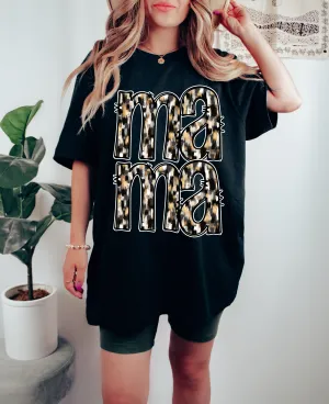 Comfort Colors Mama Paint Strokes Tee/ Unisex Size