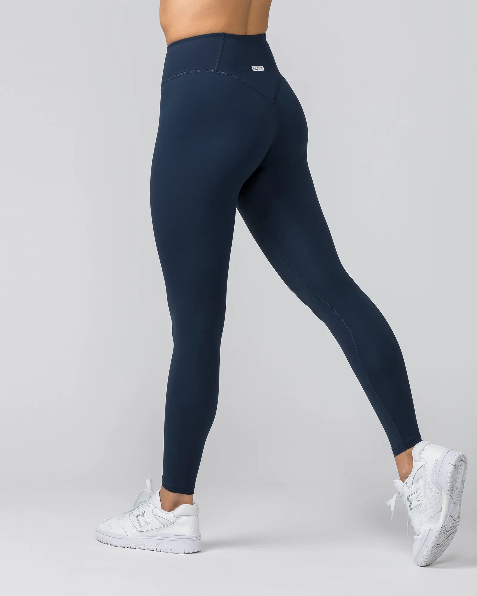 Contour Aura Full Length Leggings - Navy