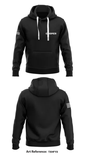 Cooper Store 1  Core Men's Hooded Performance Sweatshirt - TXhFYX