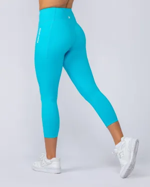 Core Pocket 7/8 Leggings - Oceanic