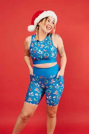 Cosy Christmas Sports Bra