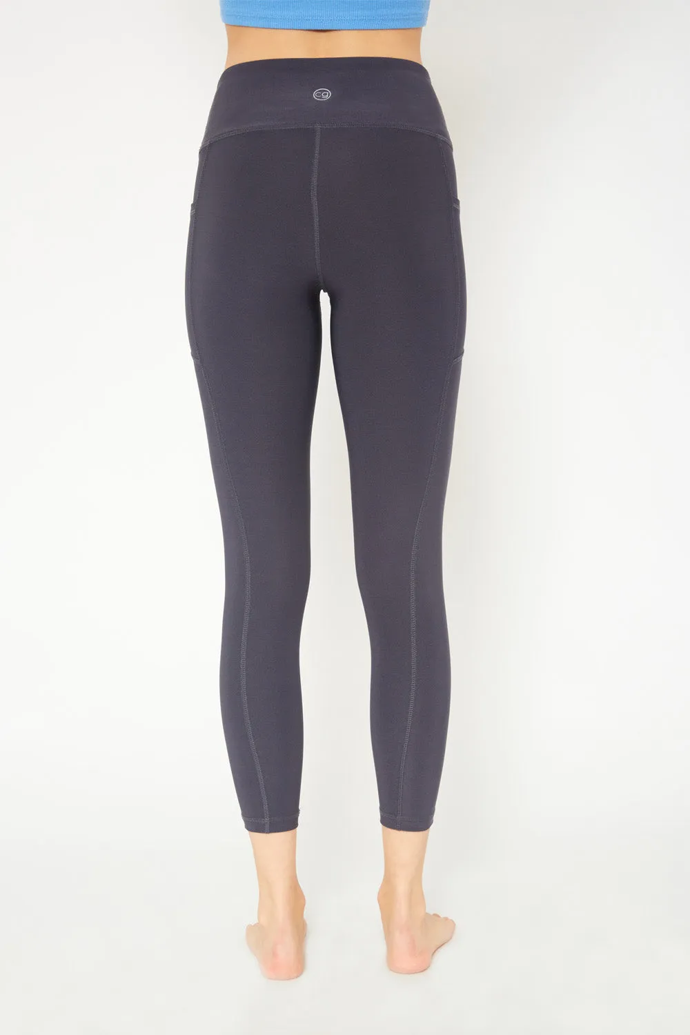 Cover Girl label mid rise 7/8 leggings