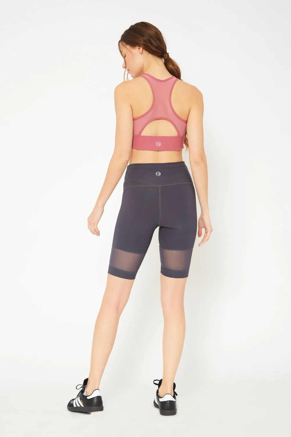 Cover Girl label mid rise long shorts