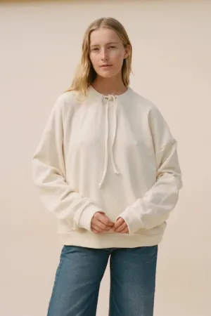 Crewneck Sweatshirt, Cream