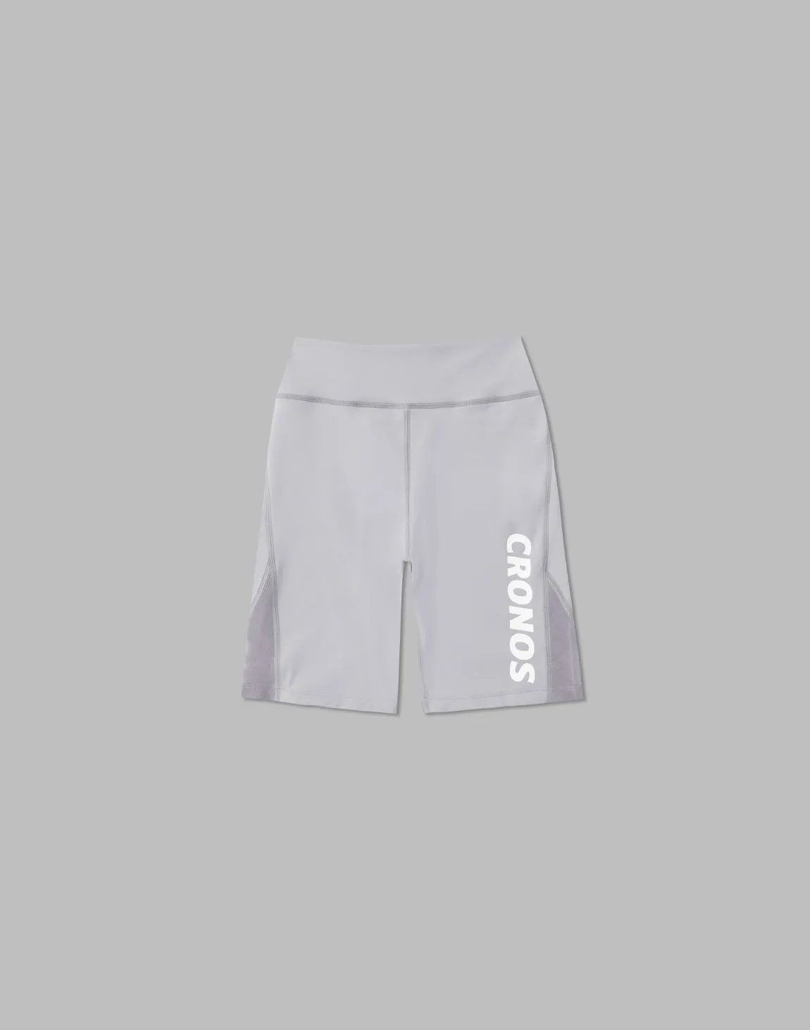 CRONOS WOMEN SPORTS MESH SHORT LEGGINGS【GRAY】
