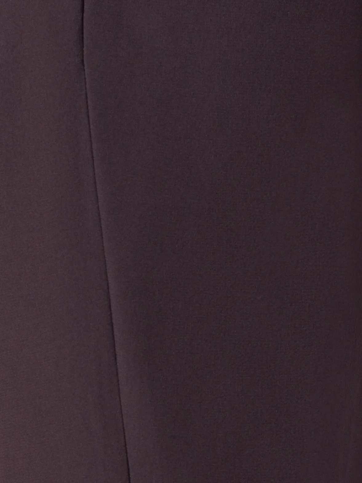 Cuffed Tapered Crêpe Pants
