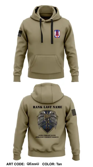 CUSTOM A Co 642D ASB  Core Men's Hooded Performance Sweatshirt - QEzzaU