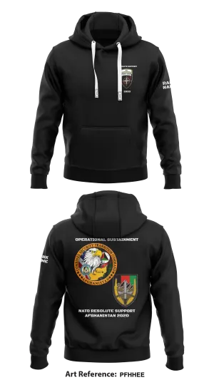 CUSTOM CSTC-A OS/LOG Core Men's Hooded Performance Sweatshirt - PfHhee