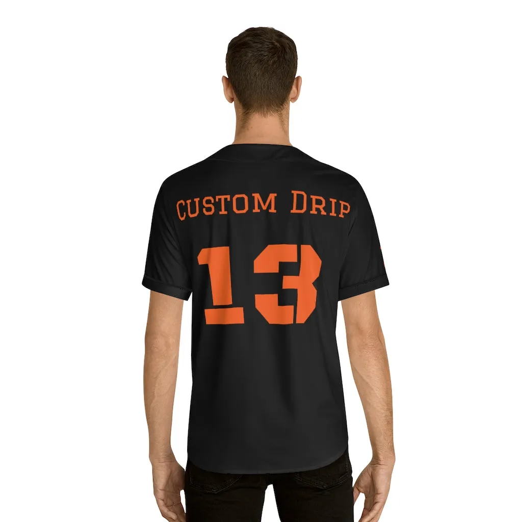 Custom Drip's Men's Baseball Jersey
