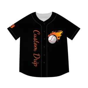 Custom Drip's Men's Baseball Jersey
