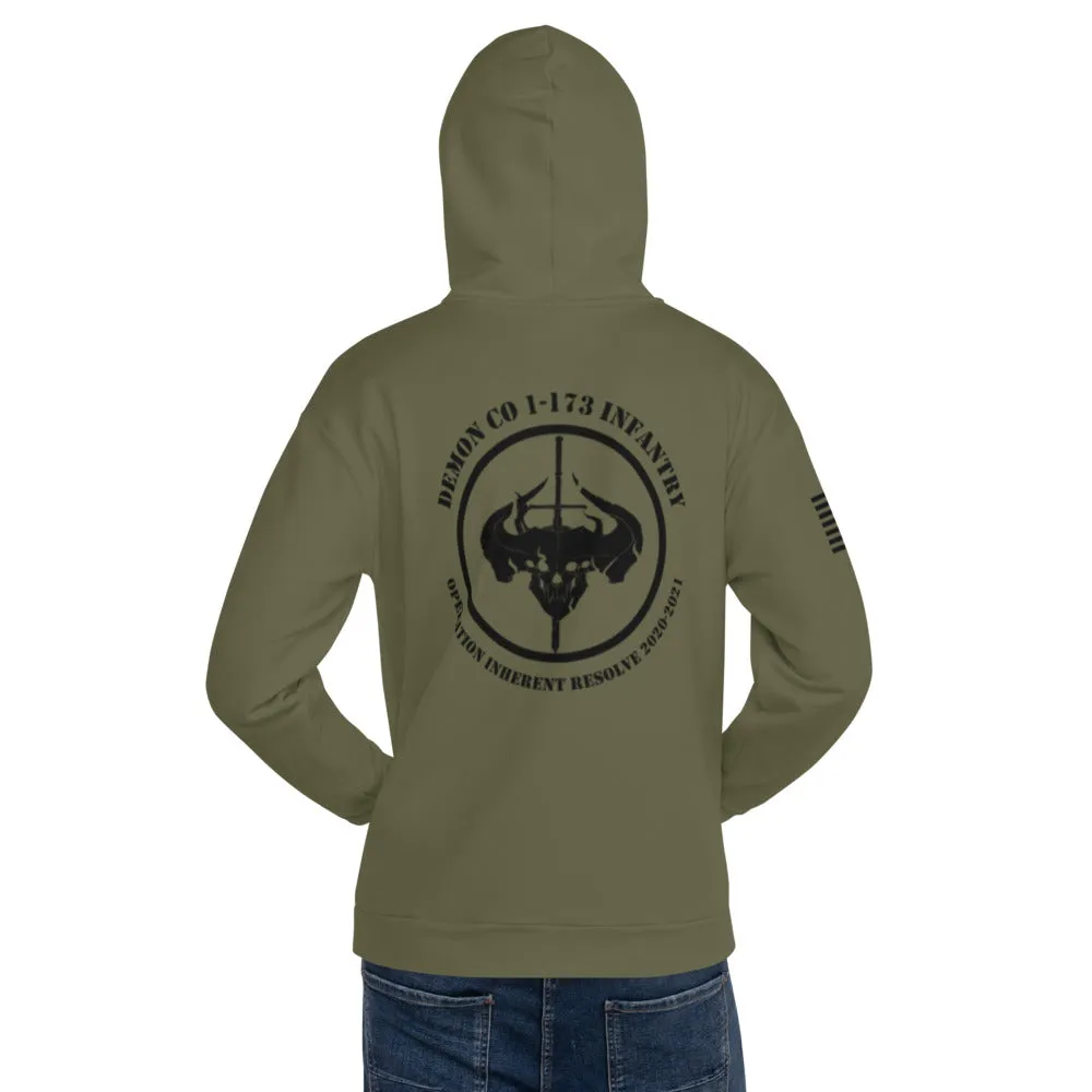 D-Co 1-173rd INF BN Store 1  Core Men's Hooded Performance Sweatshirt - YsG6Yy
