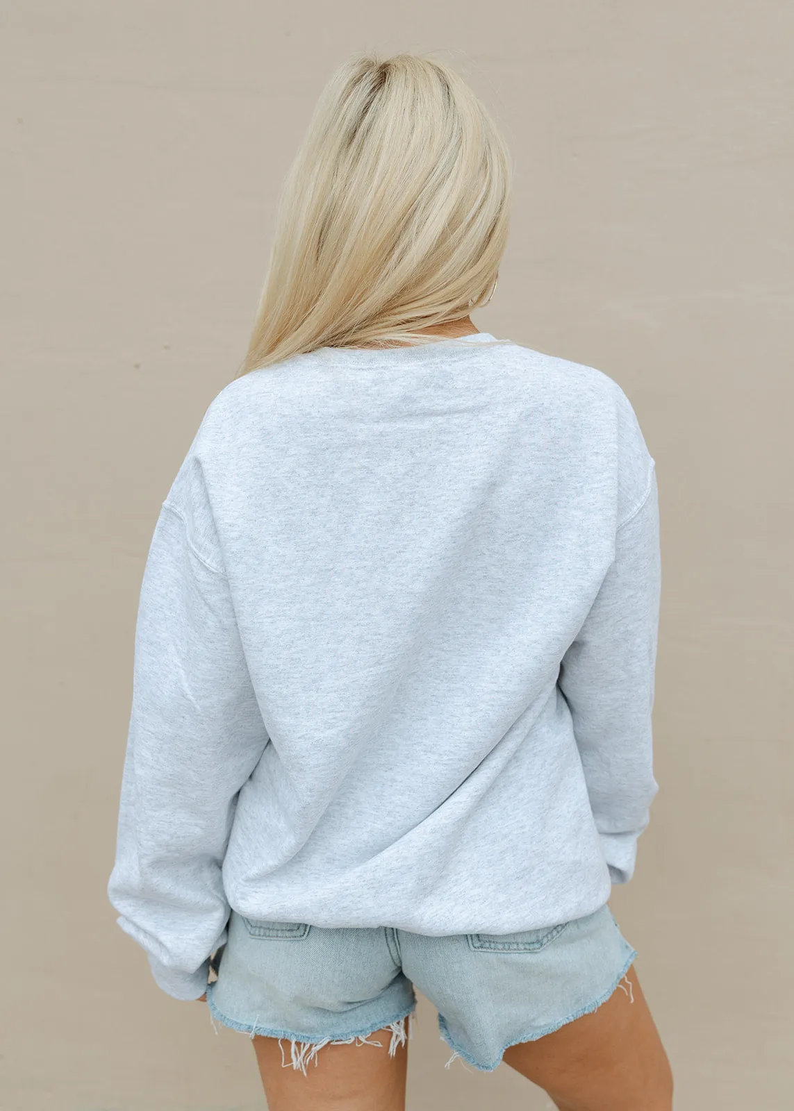 Dallas Cowgirl Athletic Grey Sweatshirt