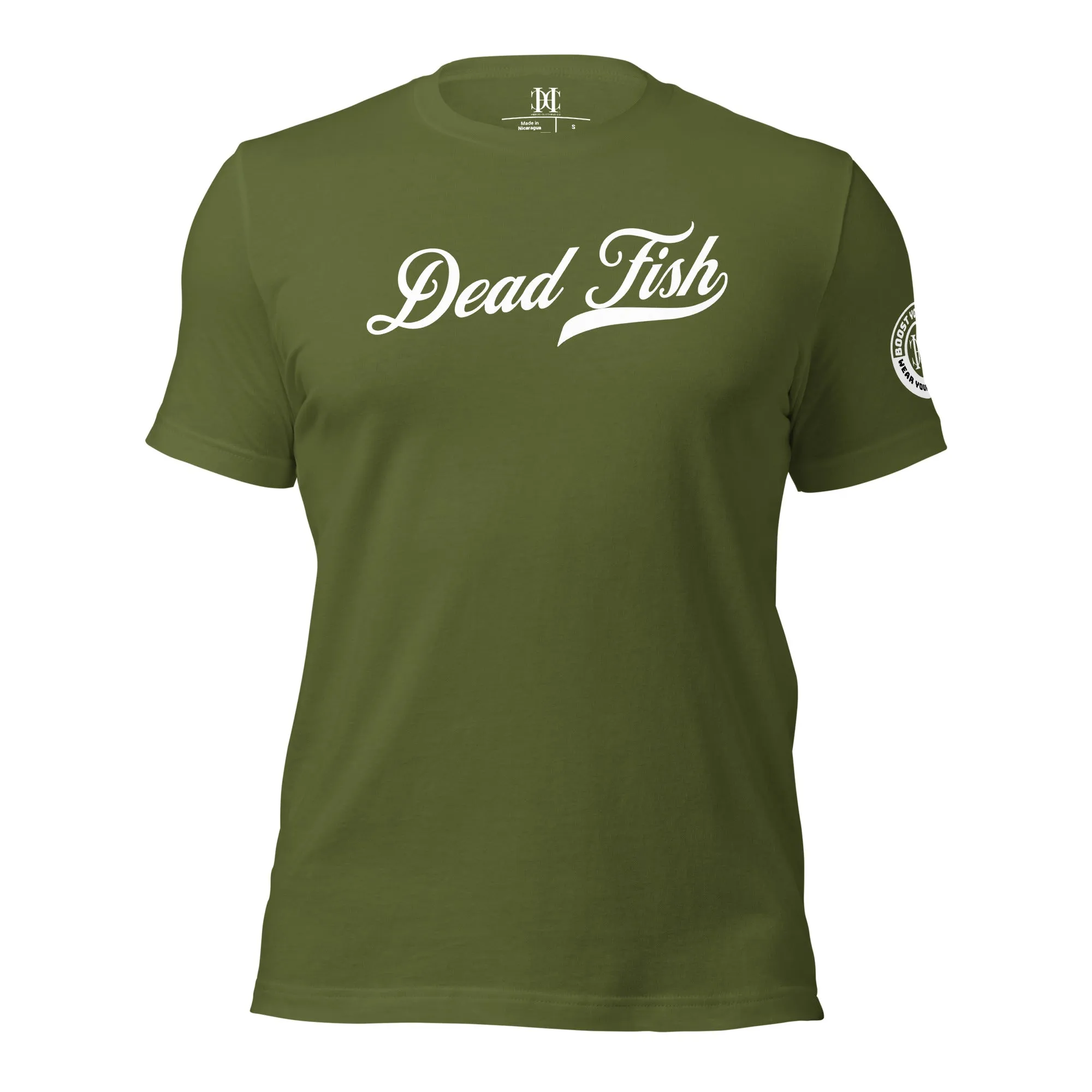 Dead Fish Baseball Font - Unisex T-Shirt