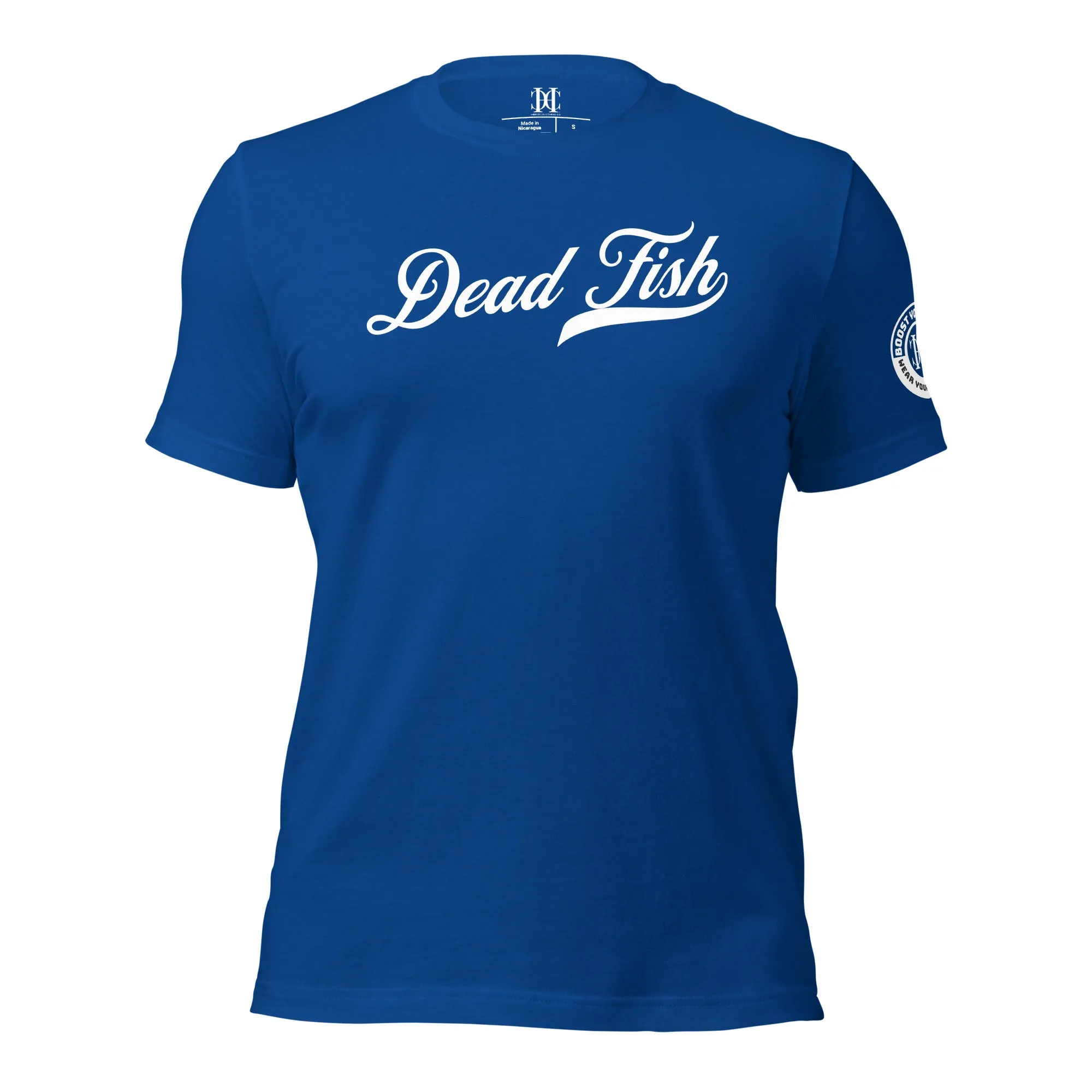 Dead Fish Baseball Font - Unisex T-Shirt