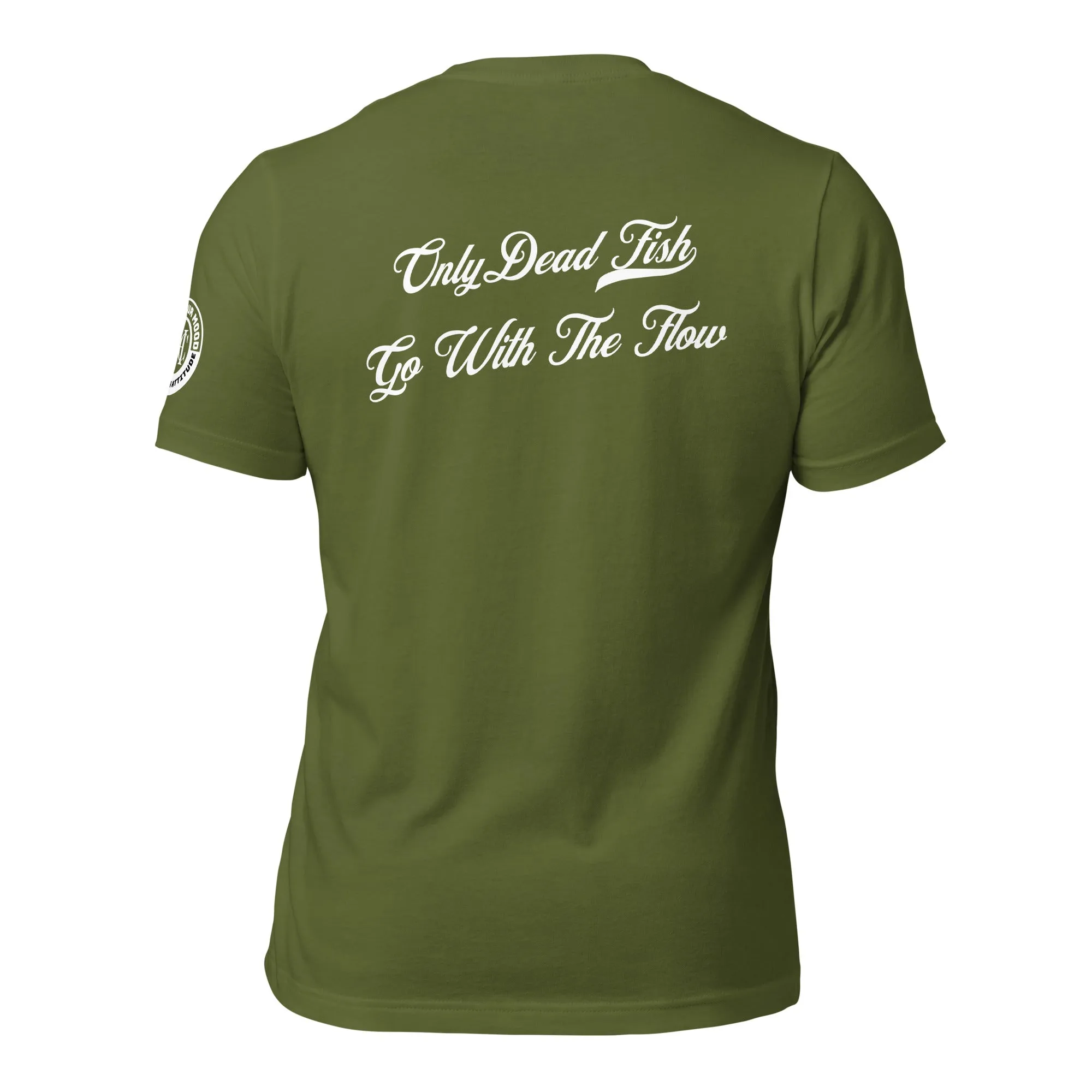 Dead Fish Baseball Font - Unisex T-Shirt