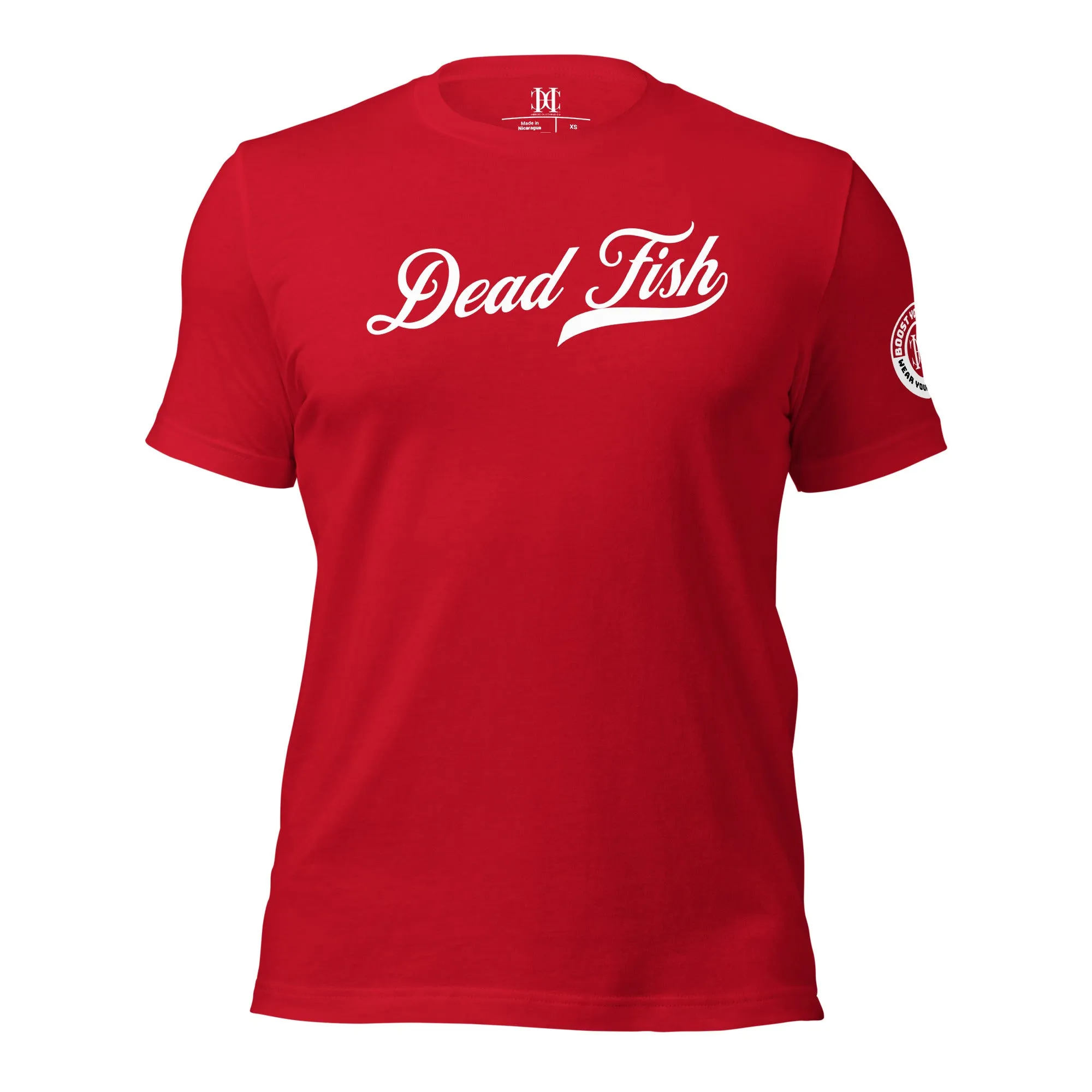 Dead Fish Baseball Font - Unisex T-Shirt