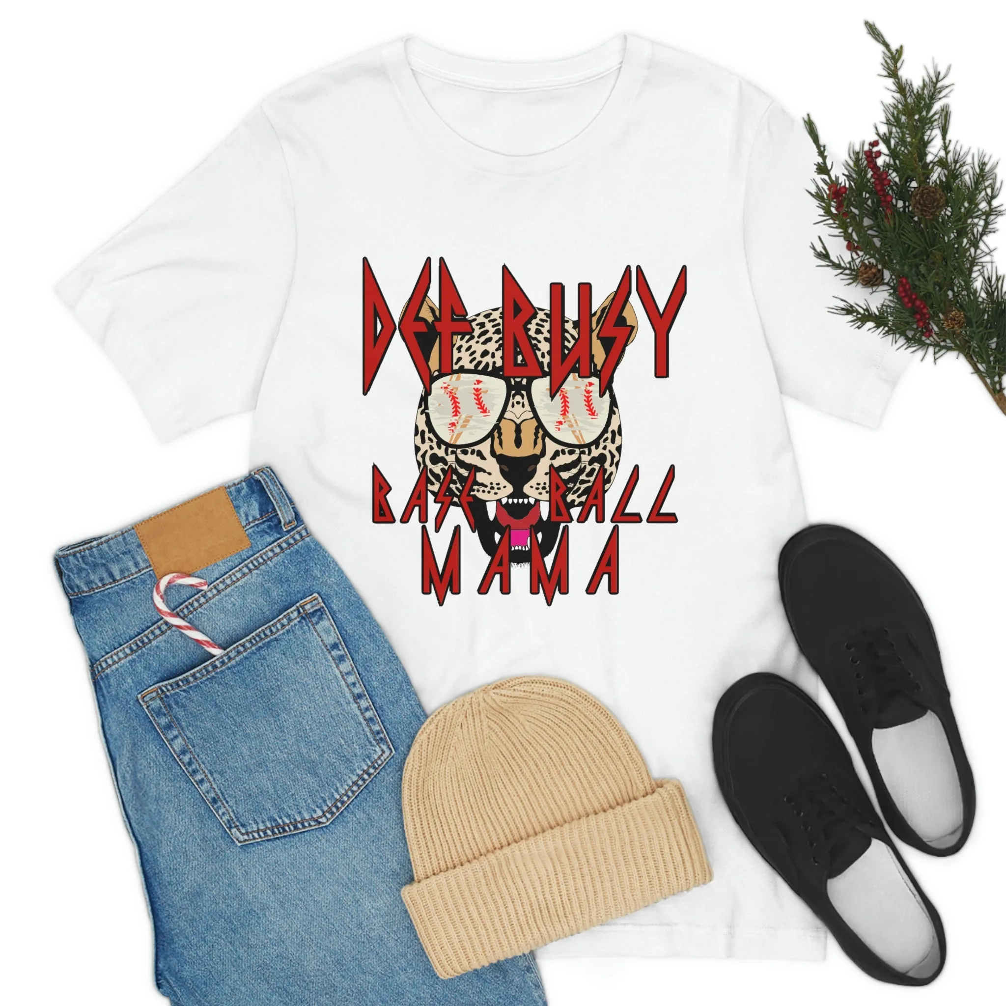 Def Busy Baseball Unisex Jersey Short Sleeve Tee