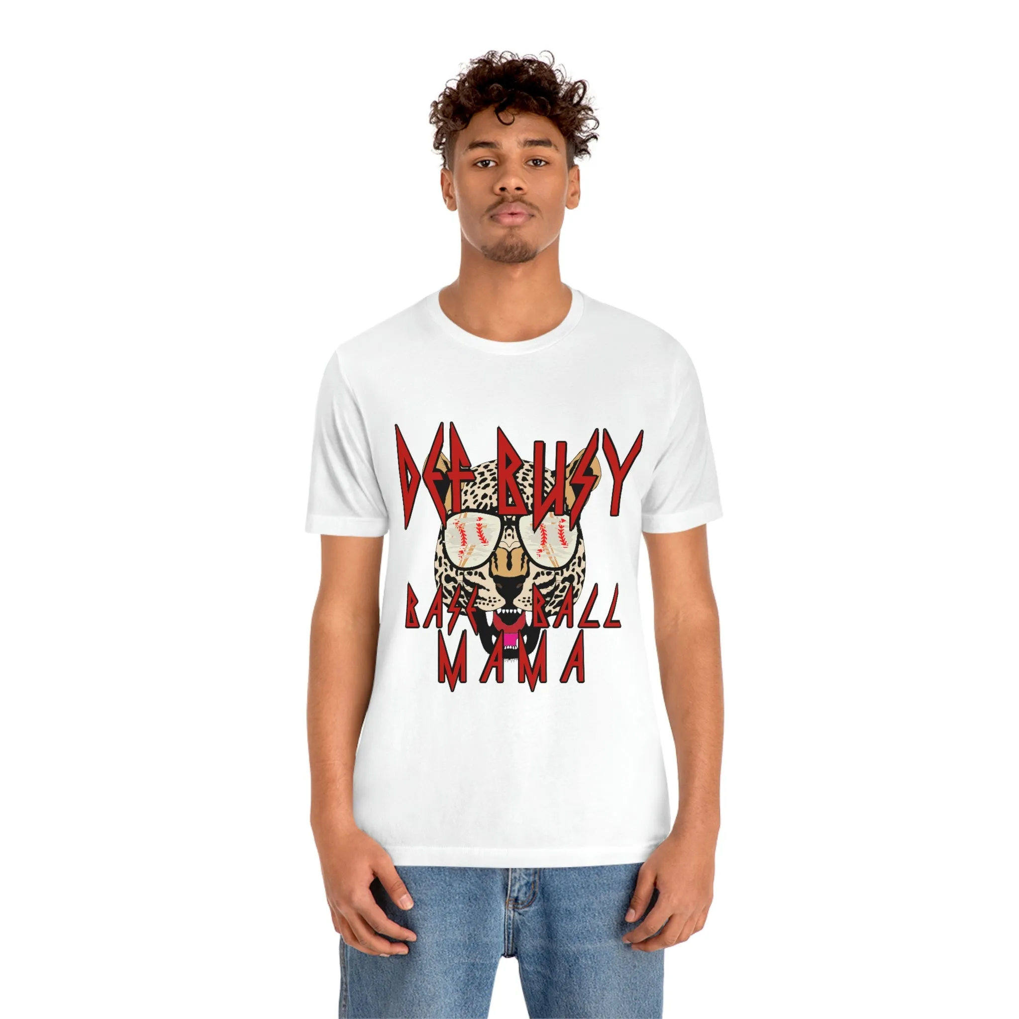 Def Busy Baseball Unisex Jersey Short Sleeve Tee