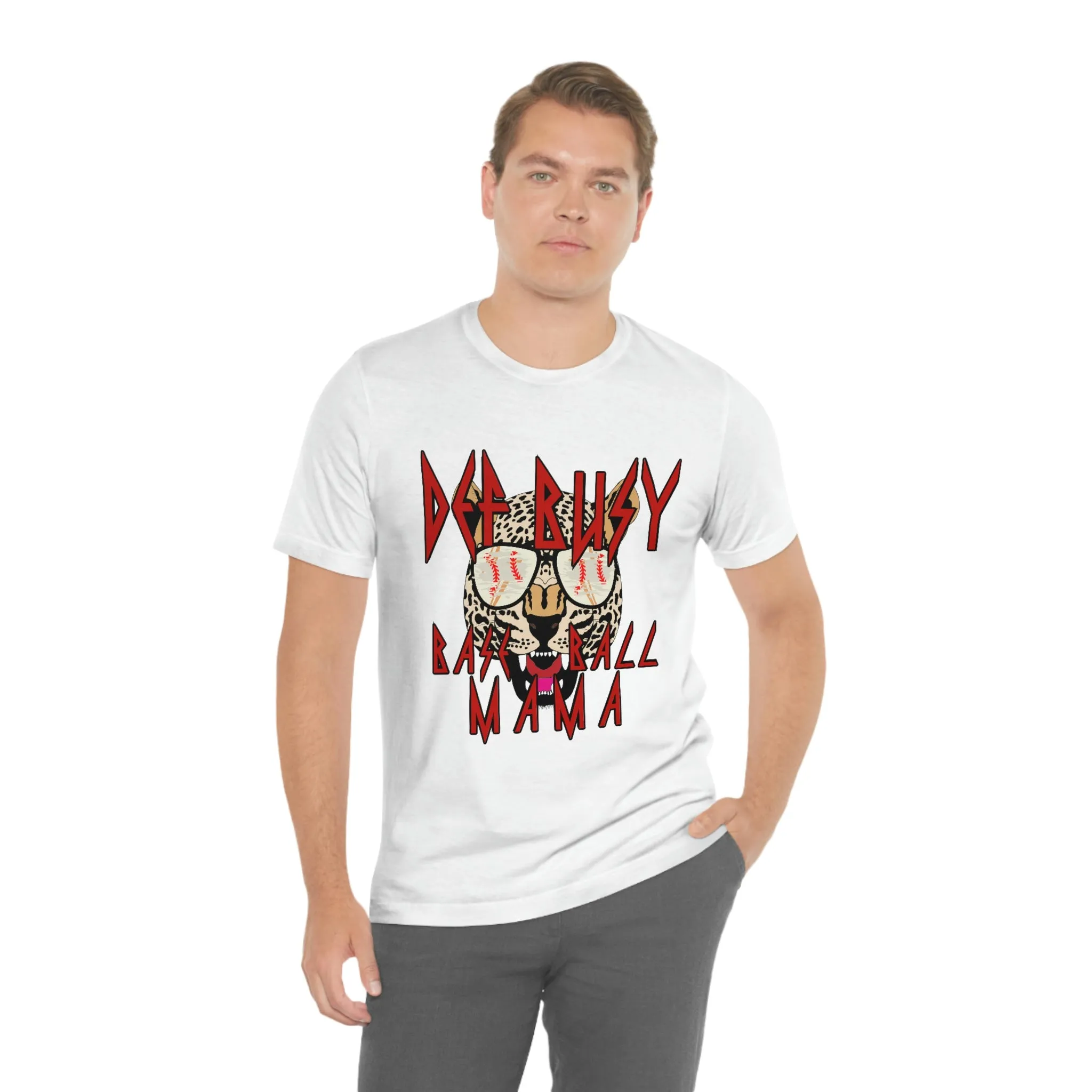 Def Busy Baseball Unisex Jersey Short Sleeve Tee