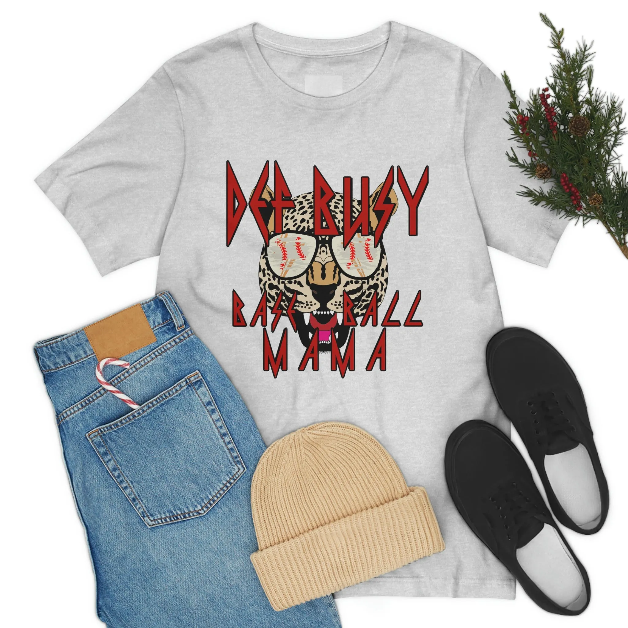 Def Busy Baseball Unisex Jersey Short Sleeve Tee