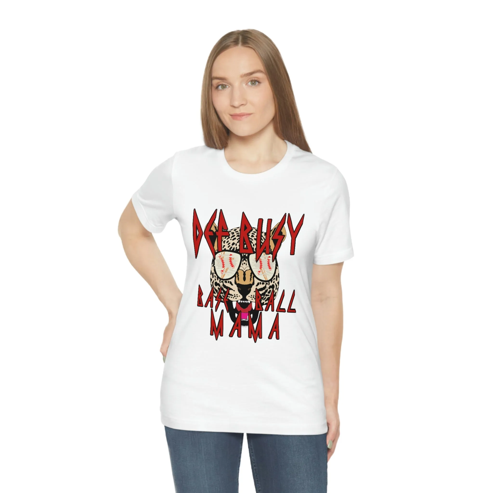 Def Busy Baseball Unisex Jersey Short Sleeve Tee