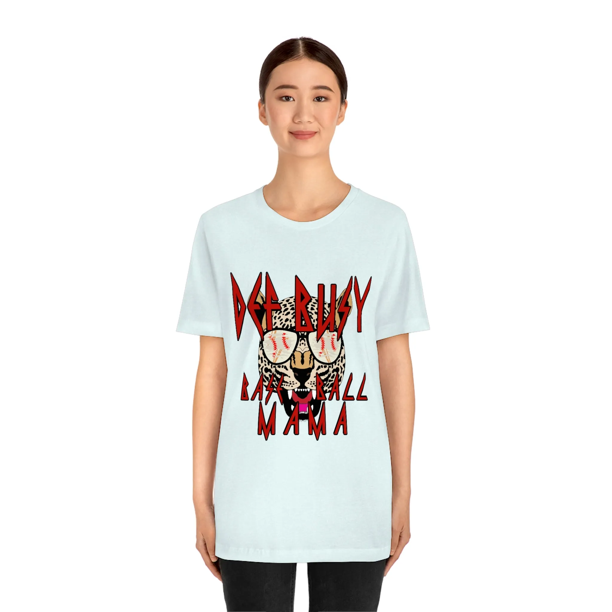 Def Busy Baseball Unisex Jersey Short Sleeve Tee
