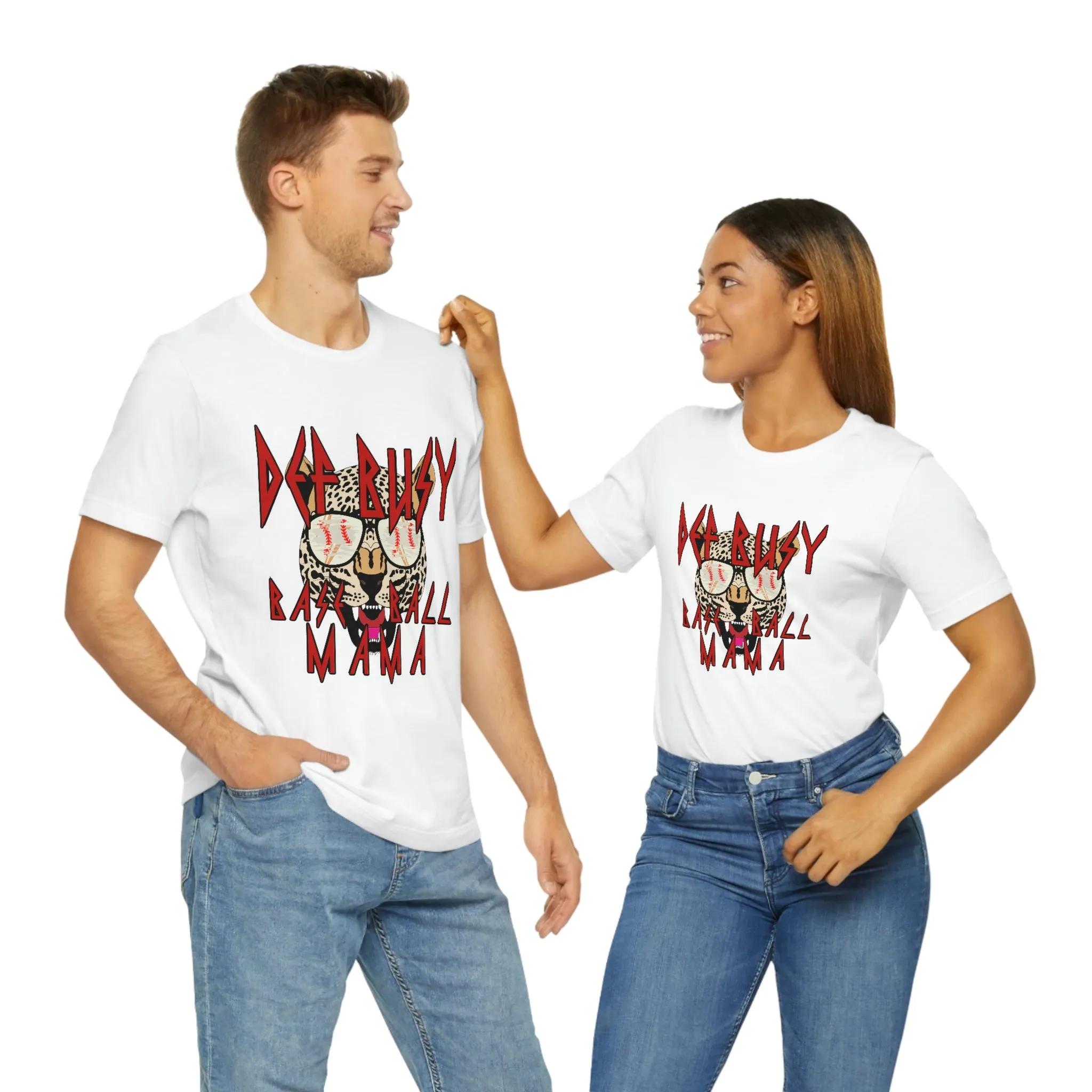 Def Busy Baseball Unisex Jersey Short Sleeve Tee