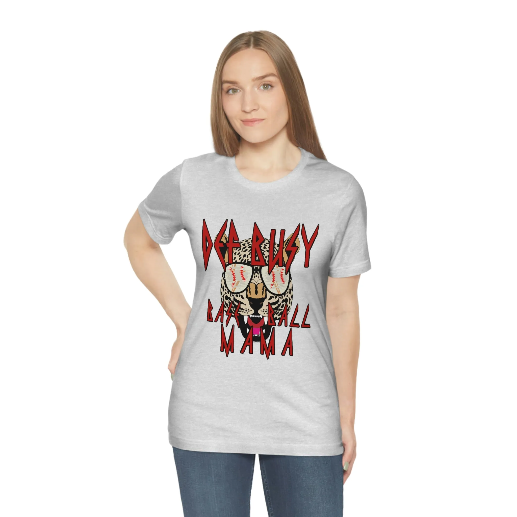 Def Busy Baseball Unisex Jersey Short Sleeve Tee
