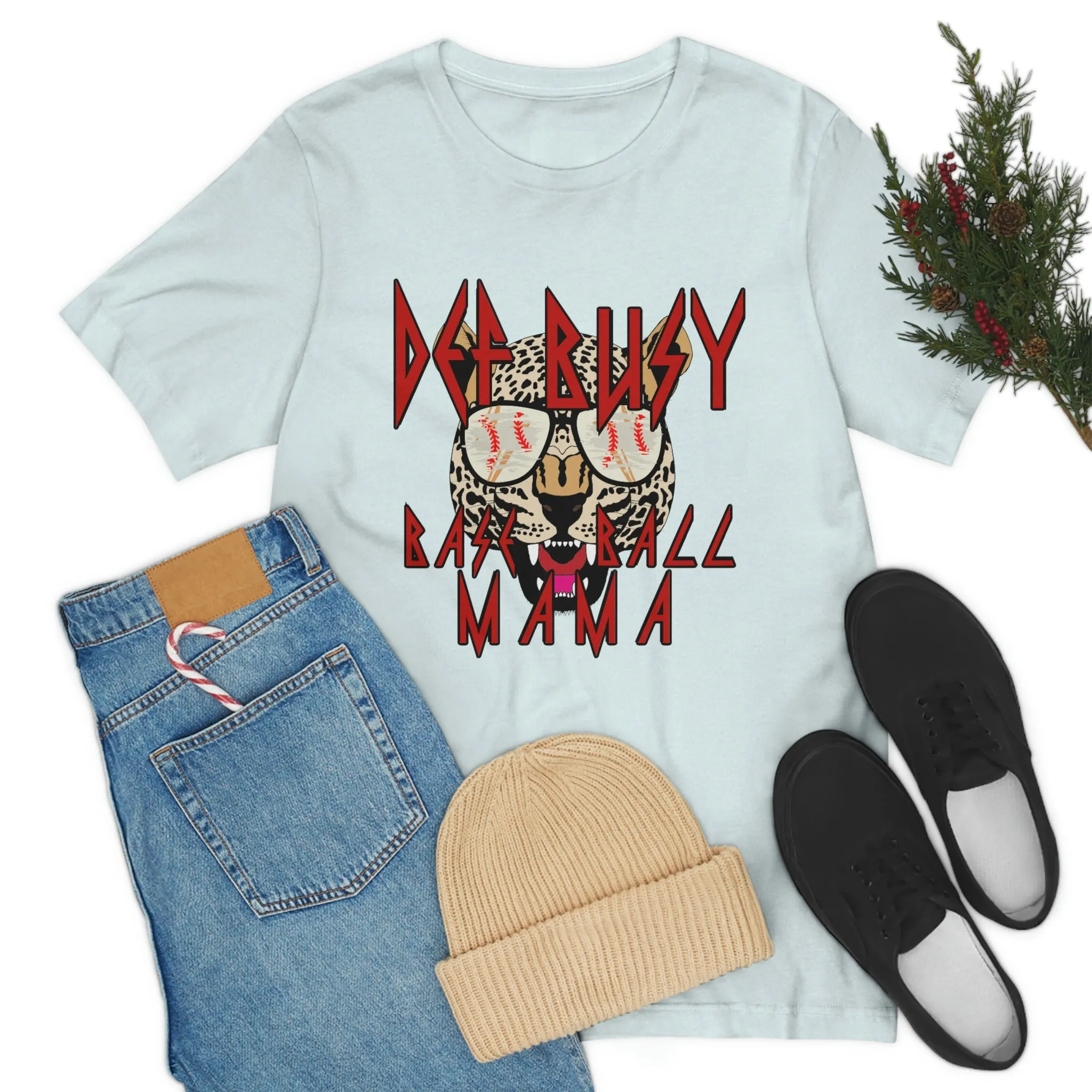 Def Busy Baseball Unisex Jersey Short Sleeve Tee