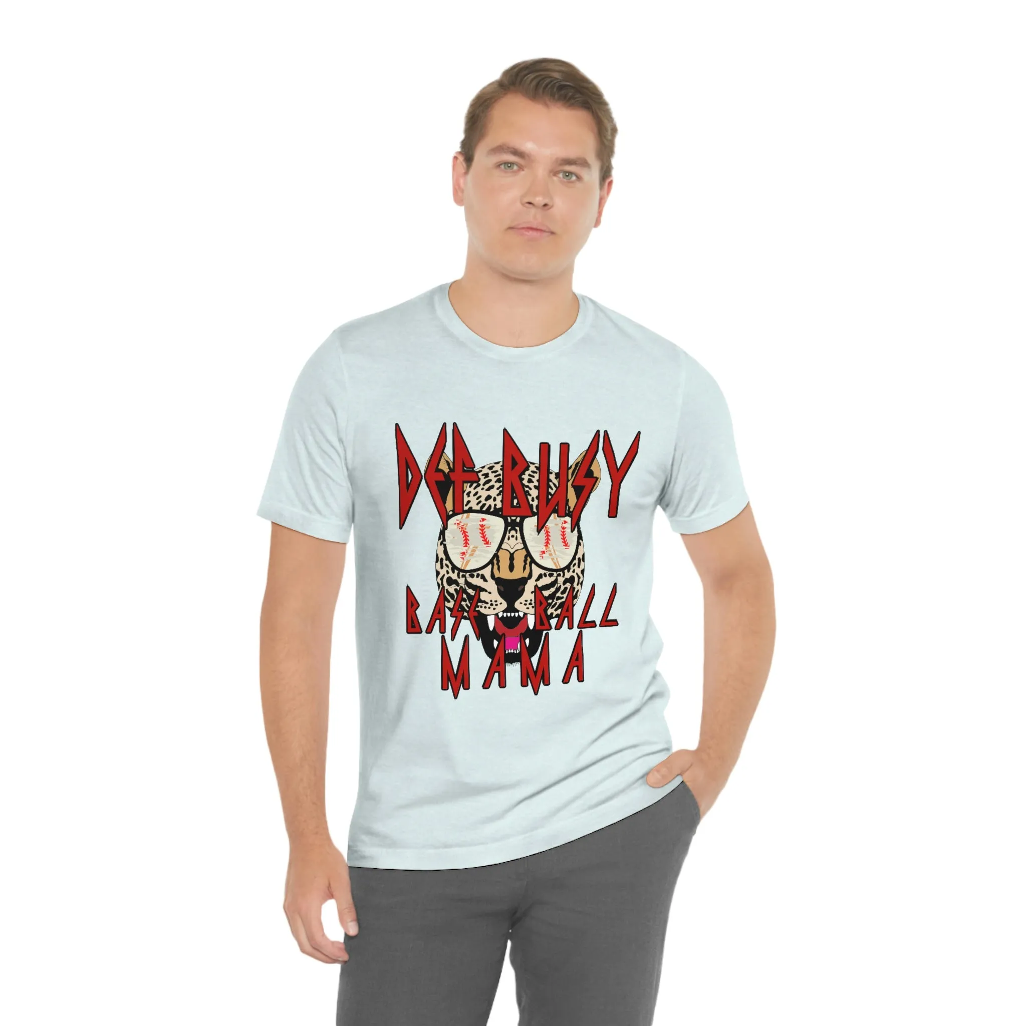 Def Busy Baseball Unisex Jersey Short Sleeve Tee