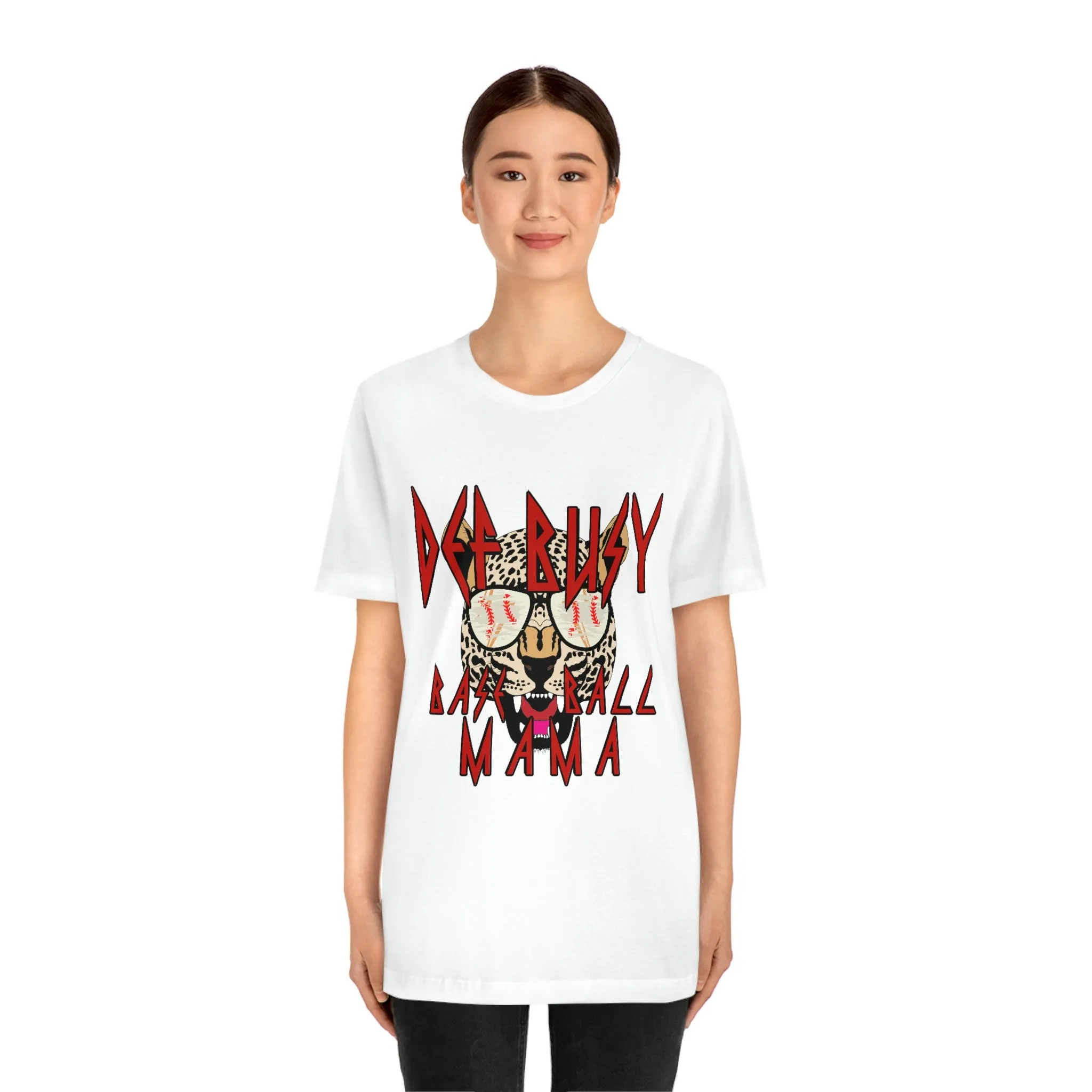 Def Busy Baseball Unisex Jersey Short Sleeve Tee