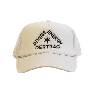 Divine Energy Tri Trucker Hat (Creme)