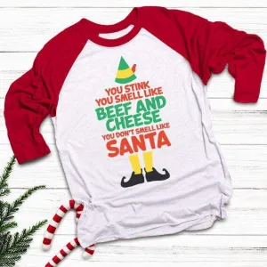 Don't Smell Like Santa Raglan