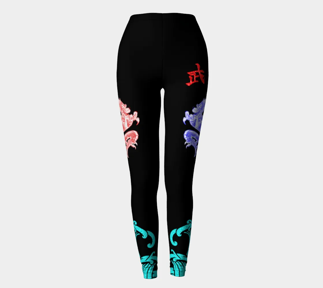 Dueling Dragons Leggings